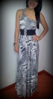 vestido Longo Viscolycra